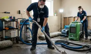 Flood cleanup services in Lincoln, NE for water damage restoration professionals